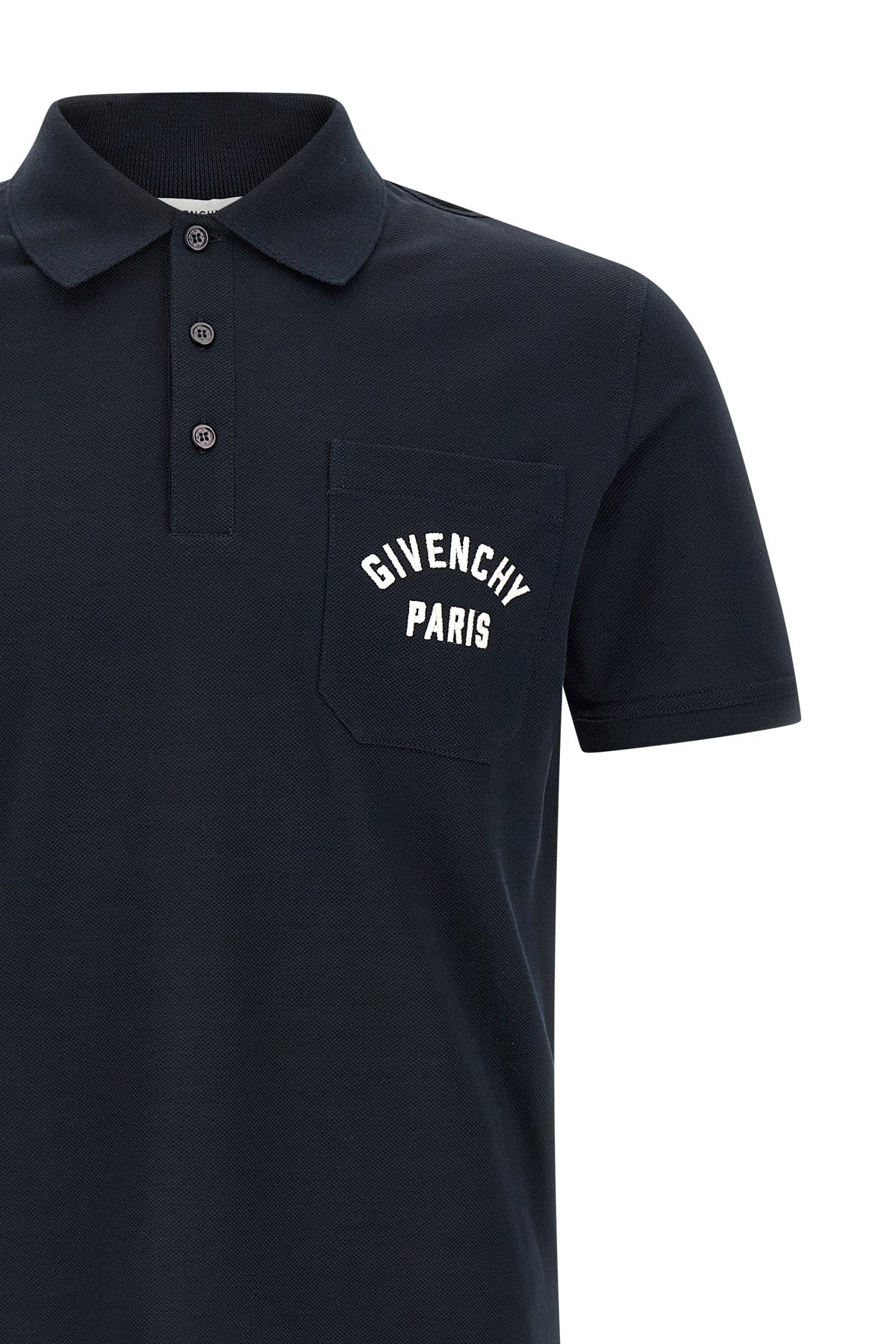 cotton piqué polo shirt