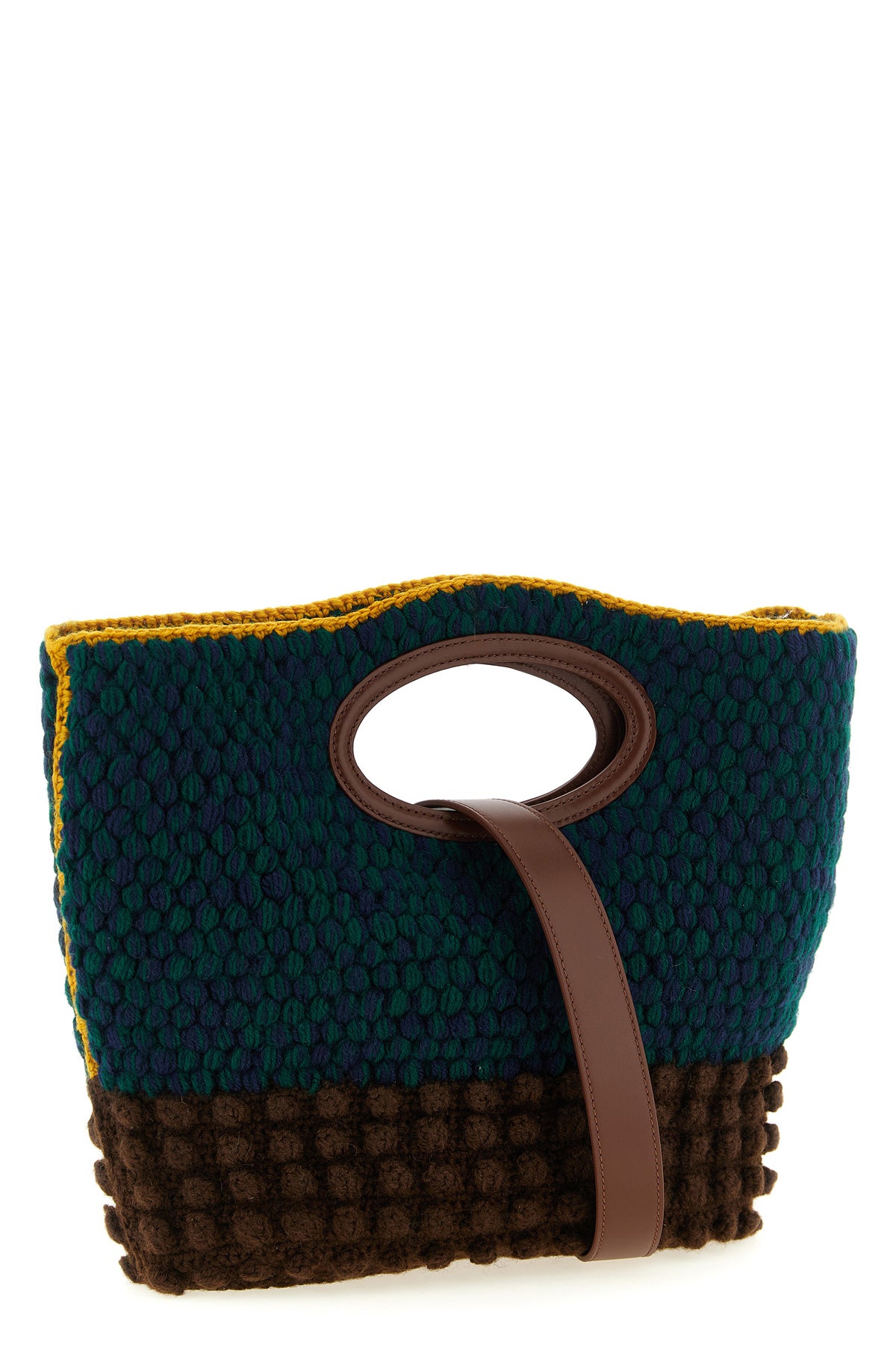 the marni knotty handbag expresses the excellence of craftsmanship through a t