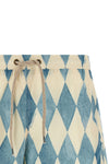 swimsuit in technical fabric print iconic two-tone ballantyne diamond pattern