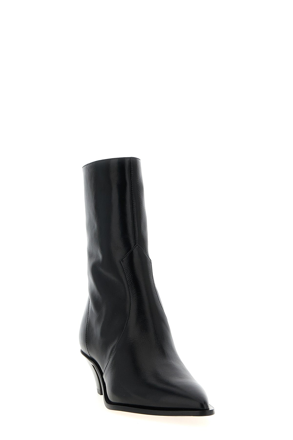 brunswick leather ankle boots