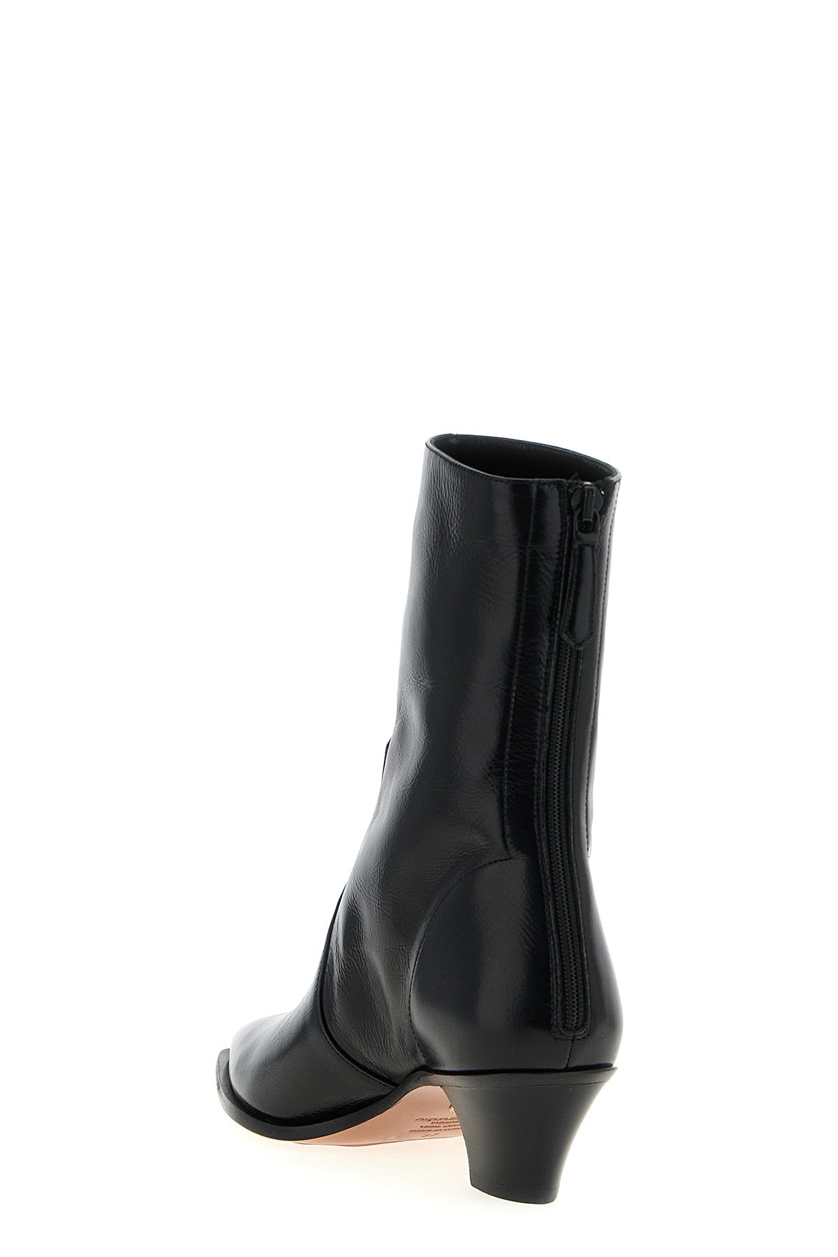 brunswick leather ankle boots