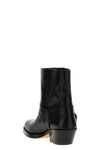 akson gaucho leather ankle boots