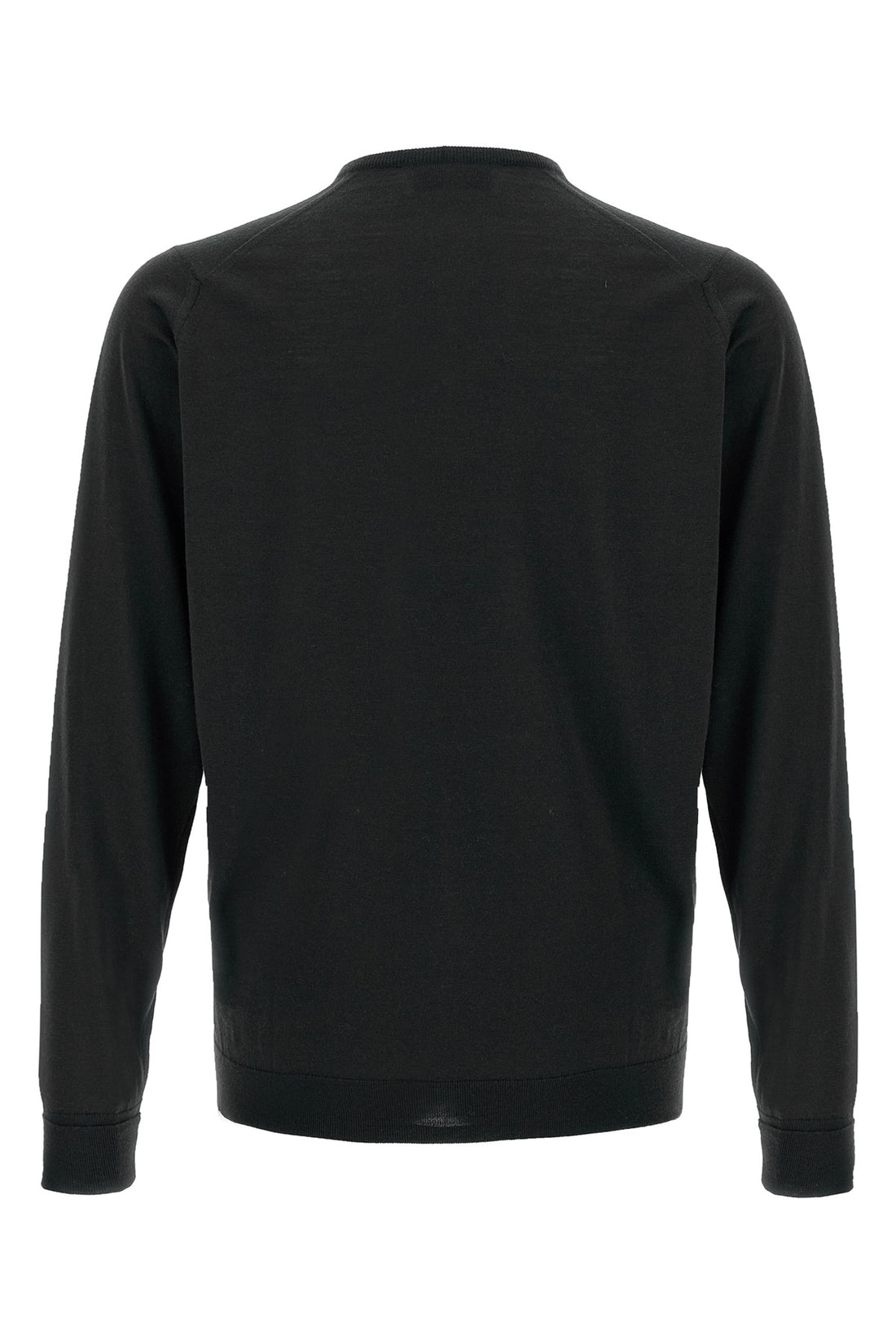 JOHN SMEDLEY S black leather adjustable and removable shoulder strap