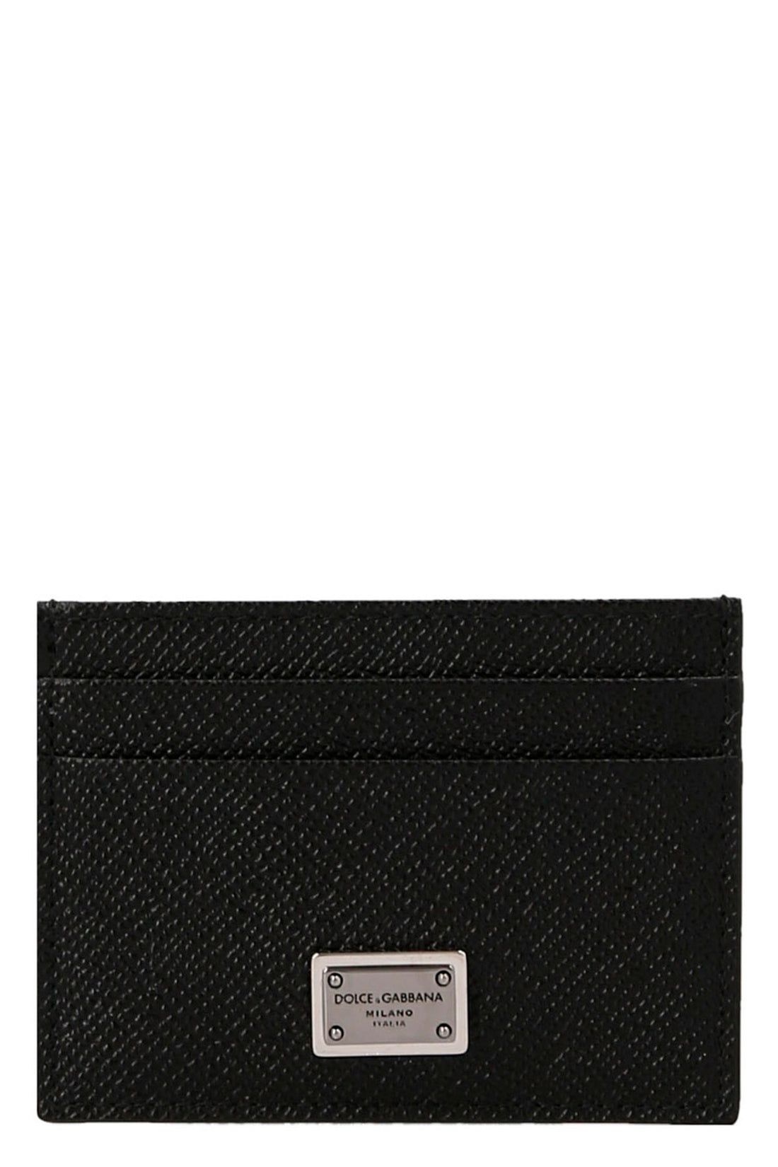 DOLCE &amp; GABBANA OS dauphine leather card holder