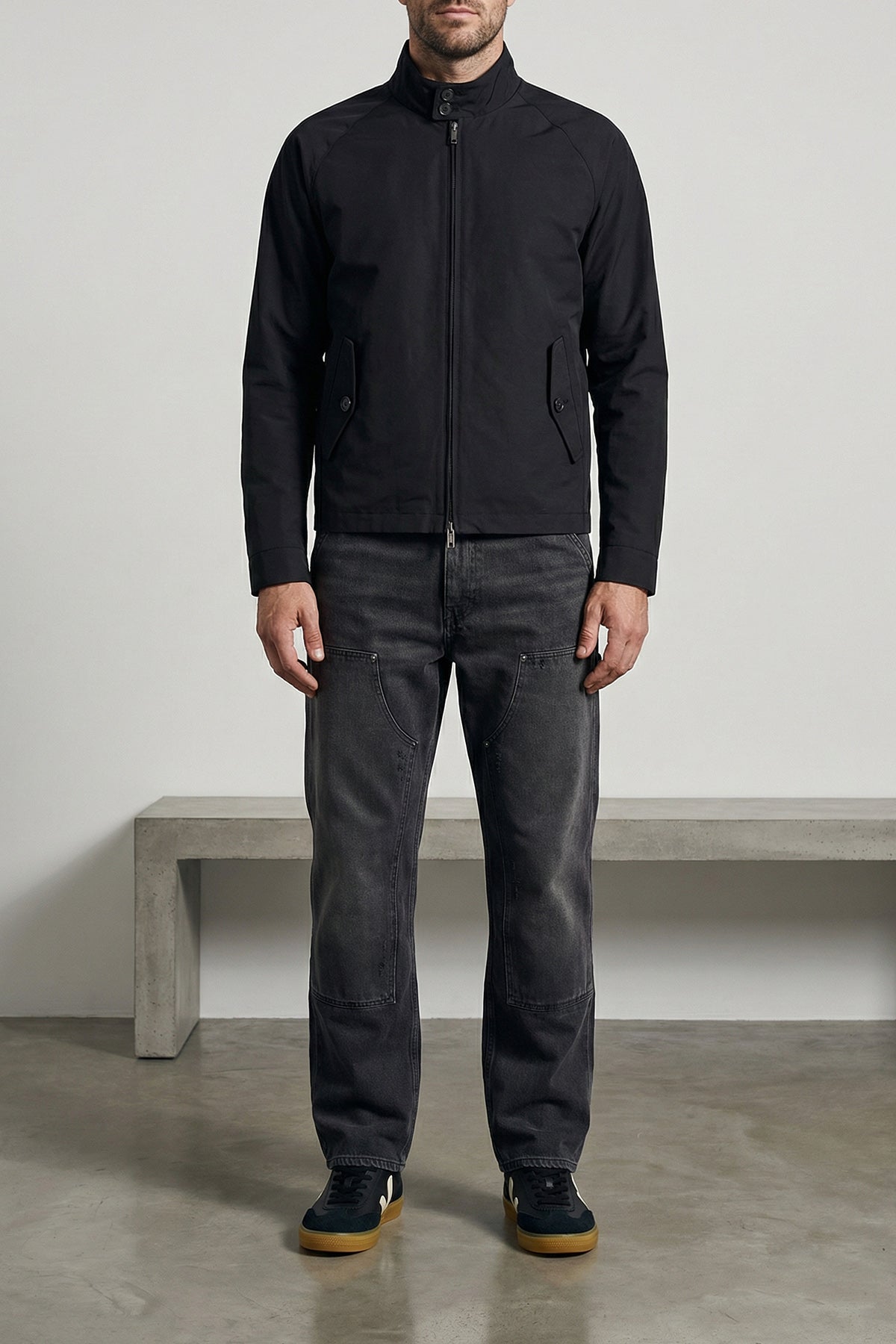 g4 viscose blend nylon jacket