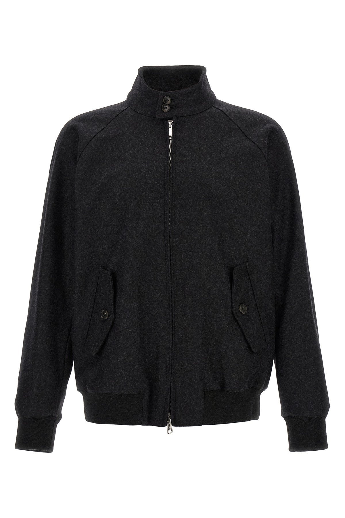 the slightly padded baracuta g9 melton jacket