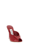 brigitte ultra-glossy patent leather sabots