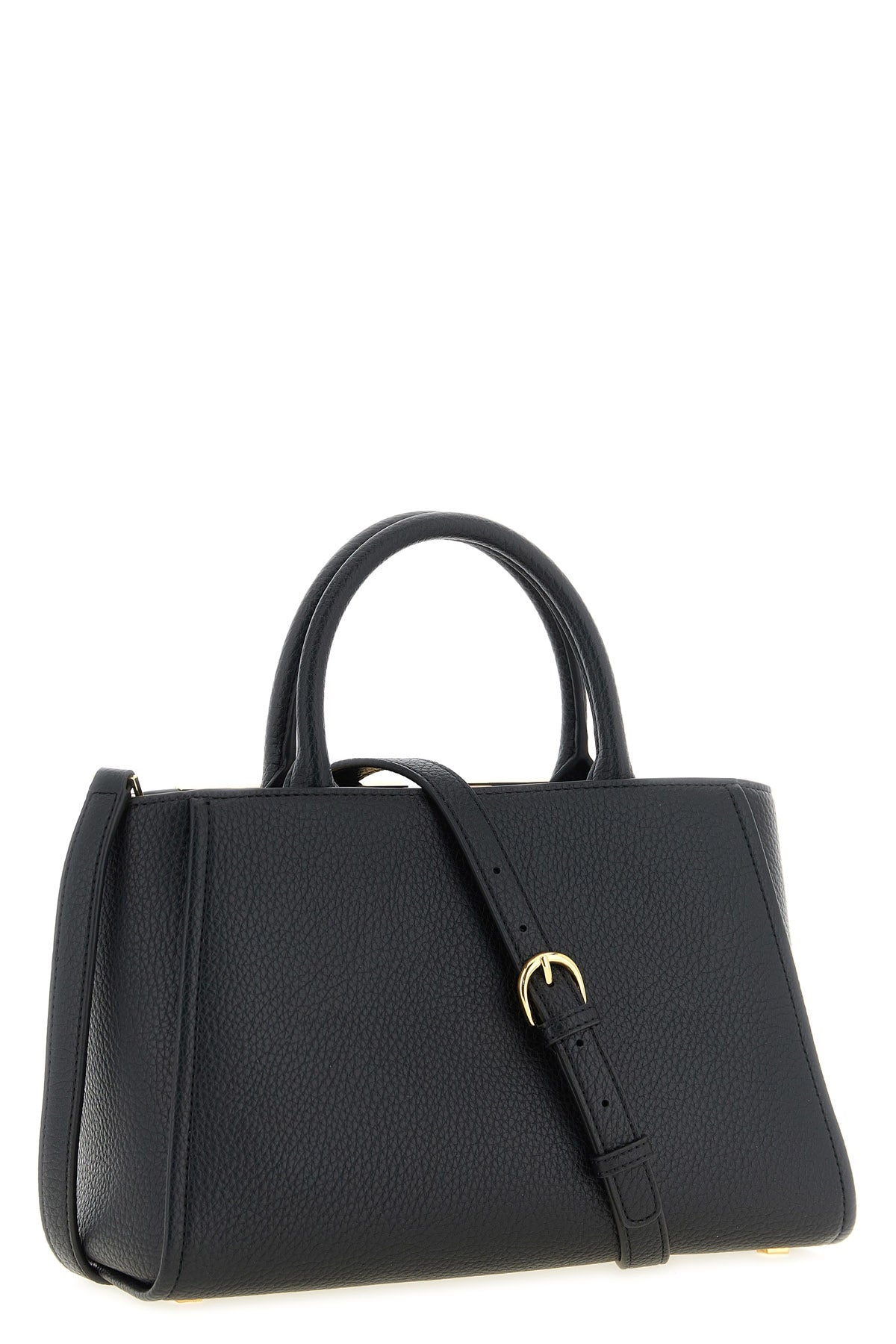 the elisabetta franchi tote bag stands out for its structured and compact silhou
