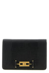 the elisabetta franchi shoulder bag defines a structured and compact silhouette