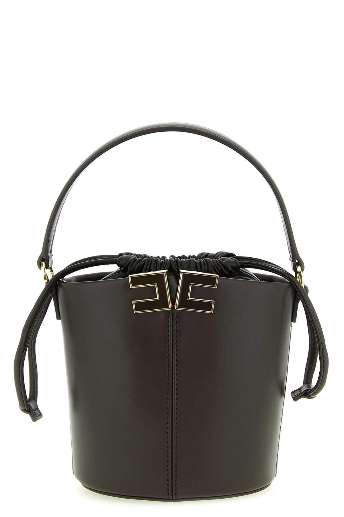 leather bucket bag