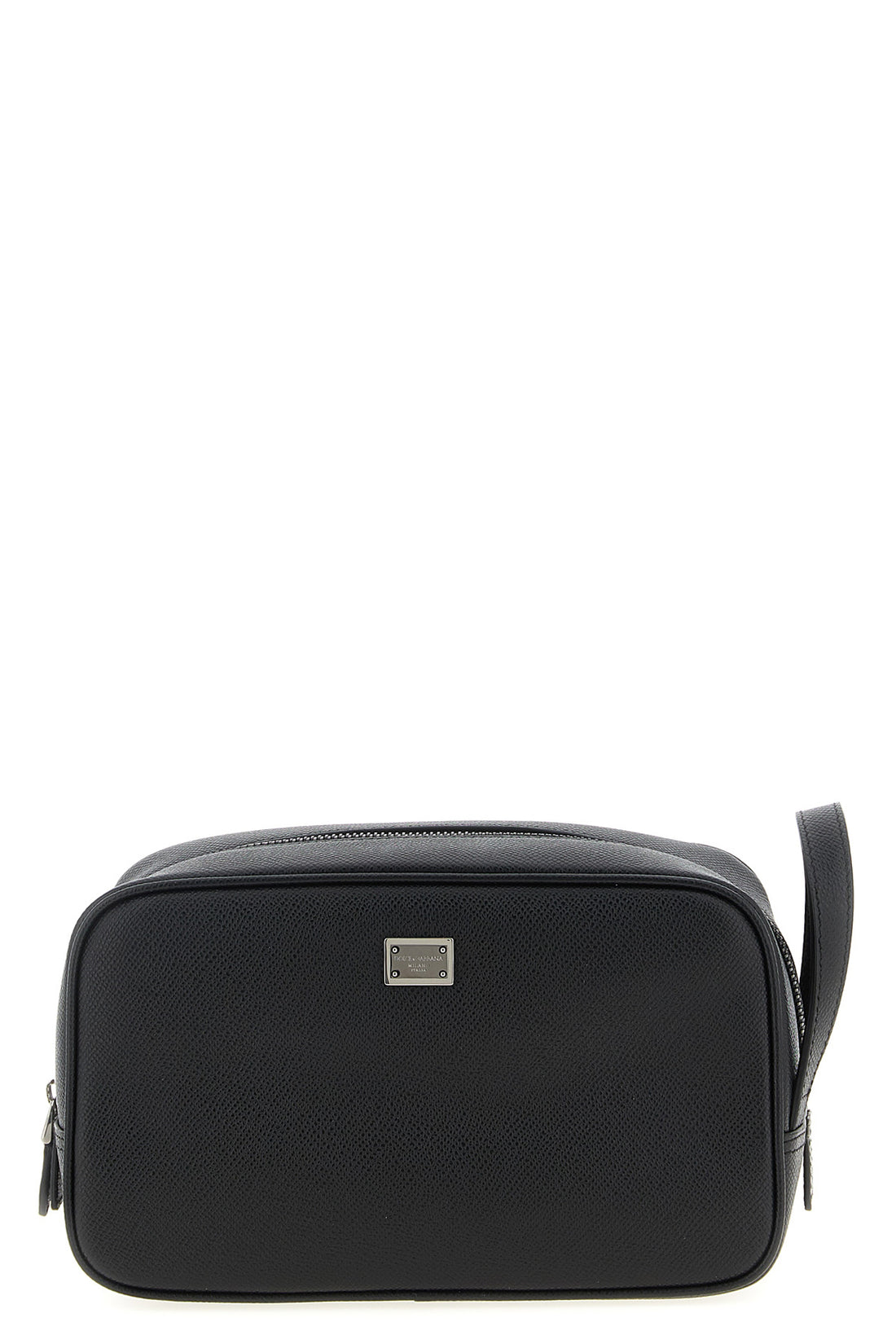 DOLCE &amp; GABBANA OS alpina calf leather sicily beauty bag
