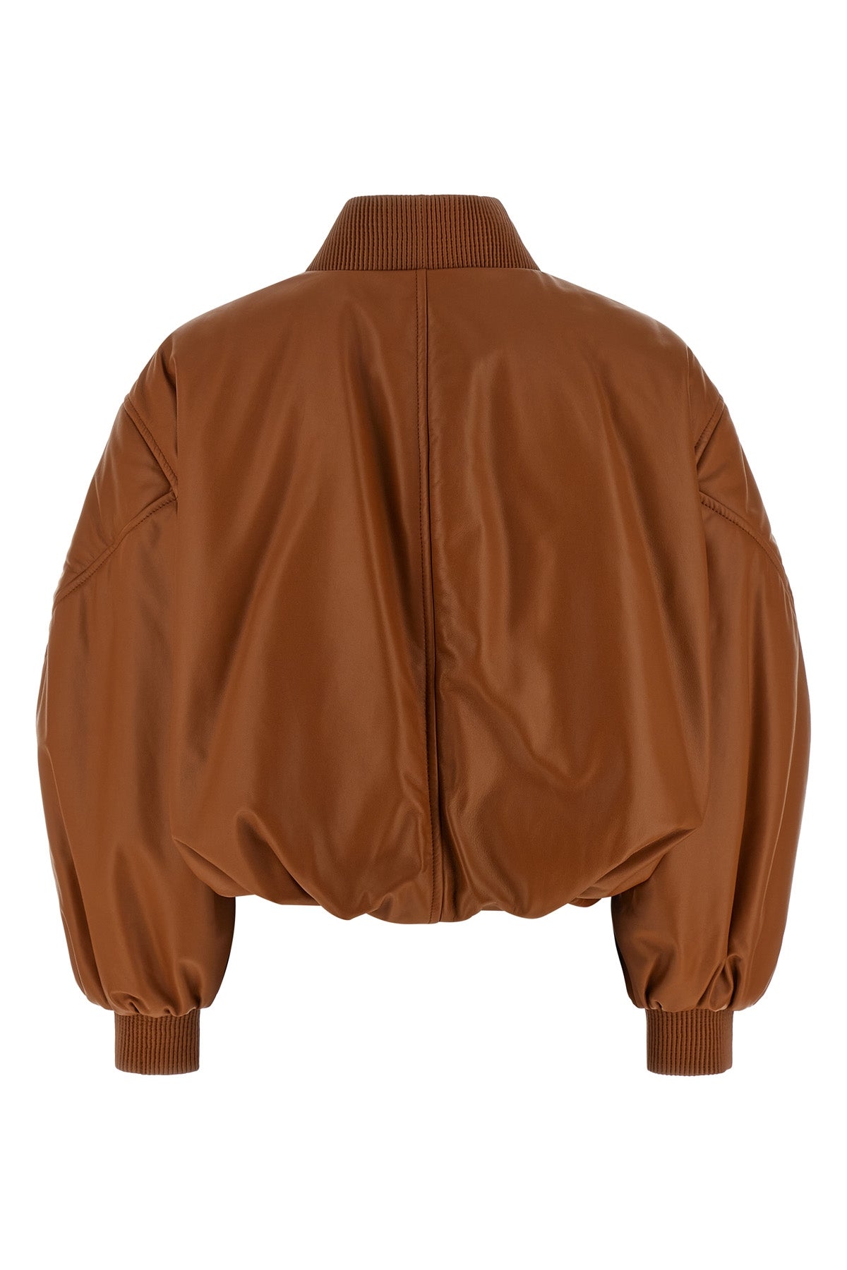lamb nappa bomber jacket