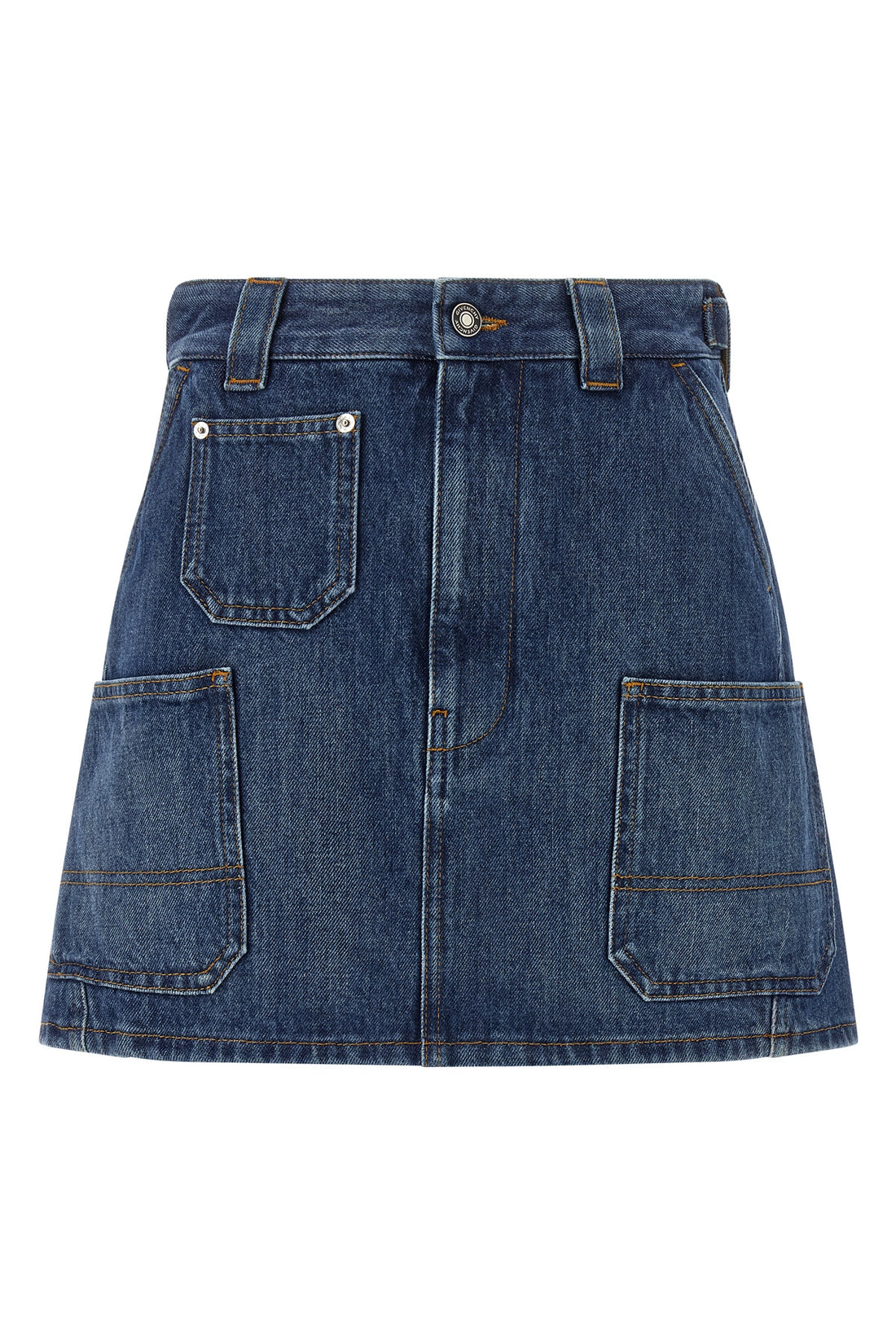GIVENCHY 36 cotton denim mini skirt