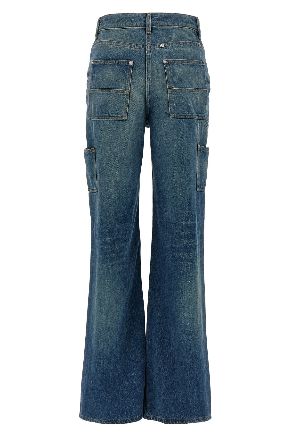wide leg denim jeans
