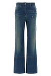 wide leg denim jeans