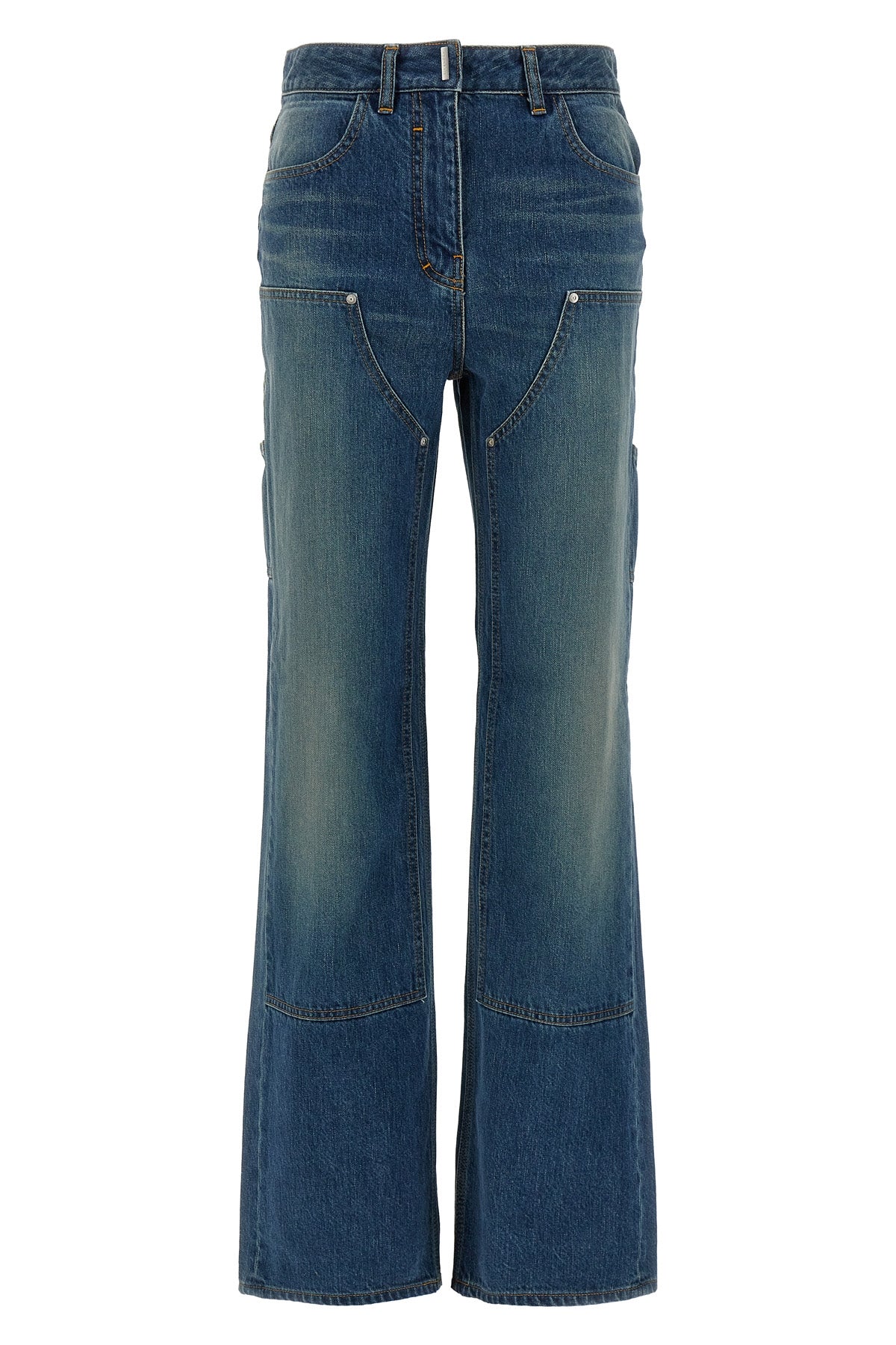 wide leg denim jeans