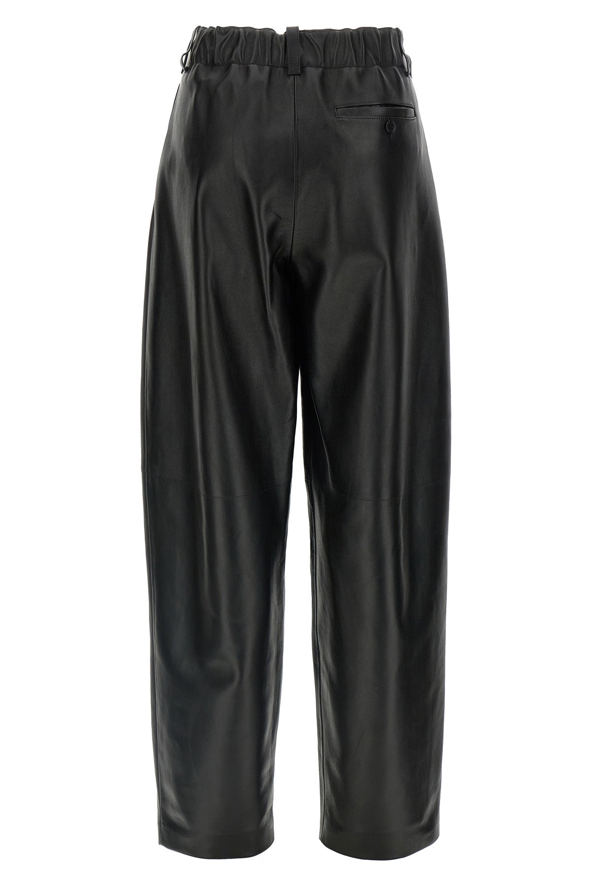 longé lambskin pants