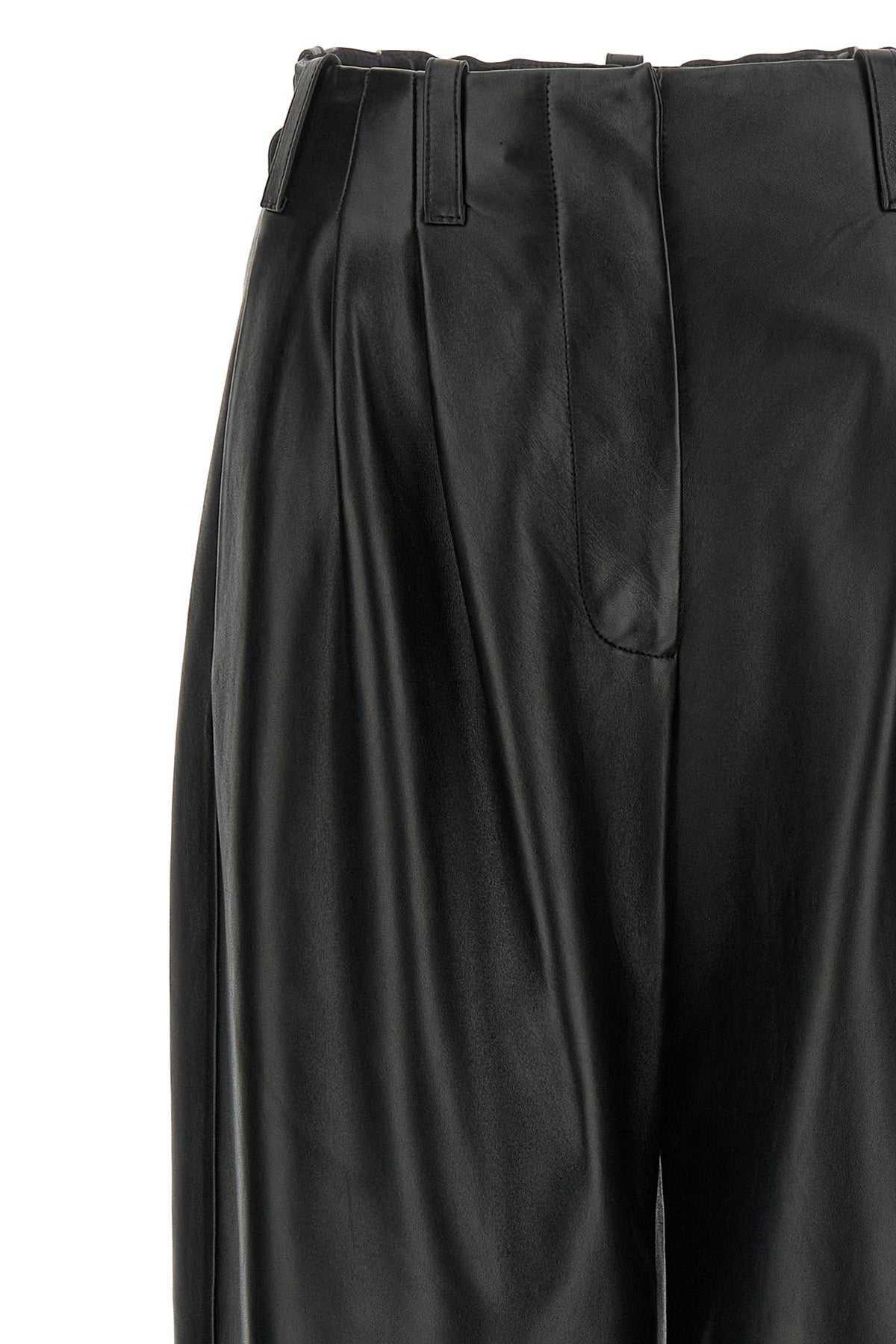 longé lambskin pants
