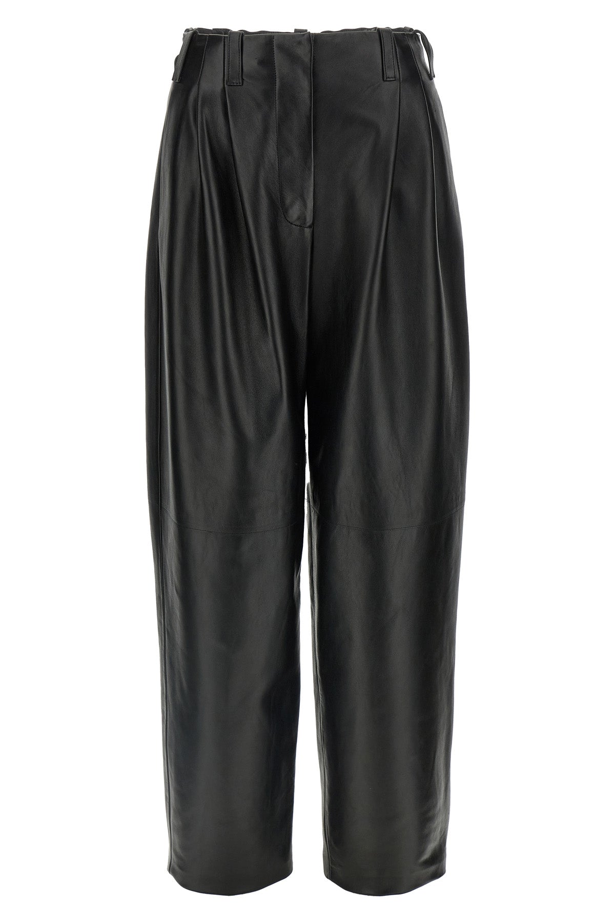 longé lambskin pants