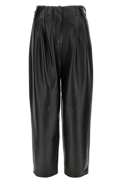 longé lambskin pants