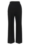 cigarette pants in grain de poudre wool