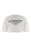cropped cotton crewneck t-shirt