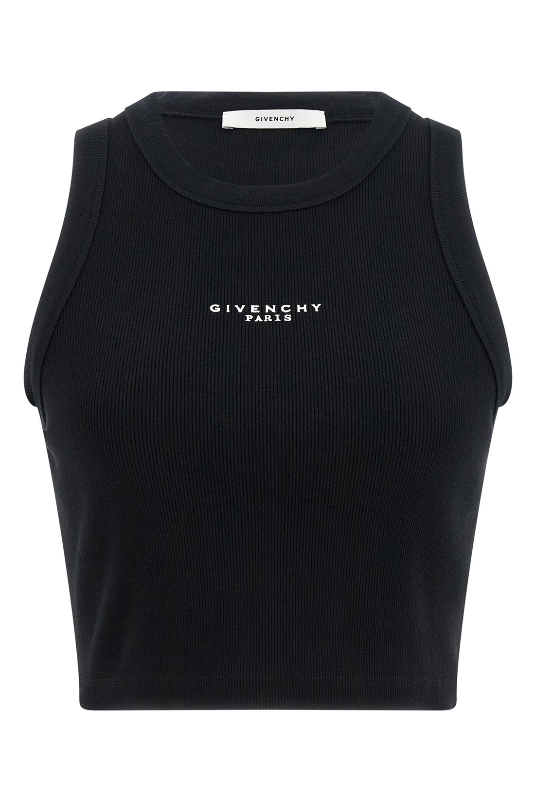 GIVENCHY L ribbed stretch cotton top