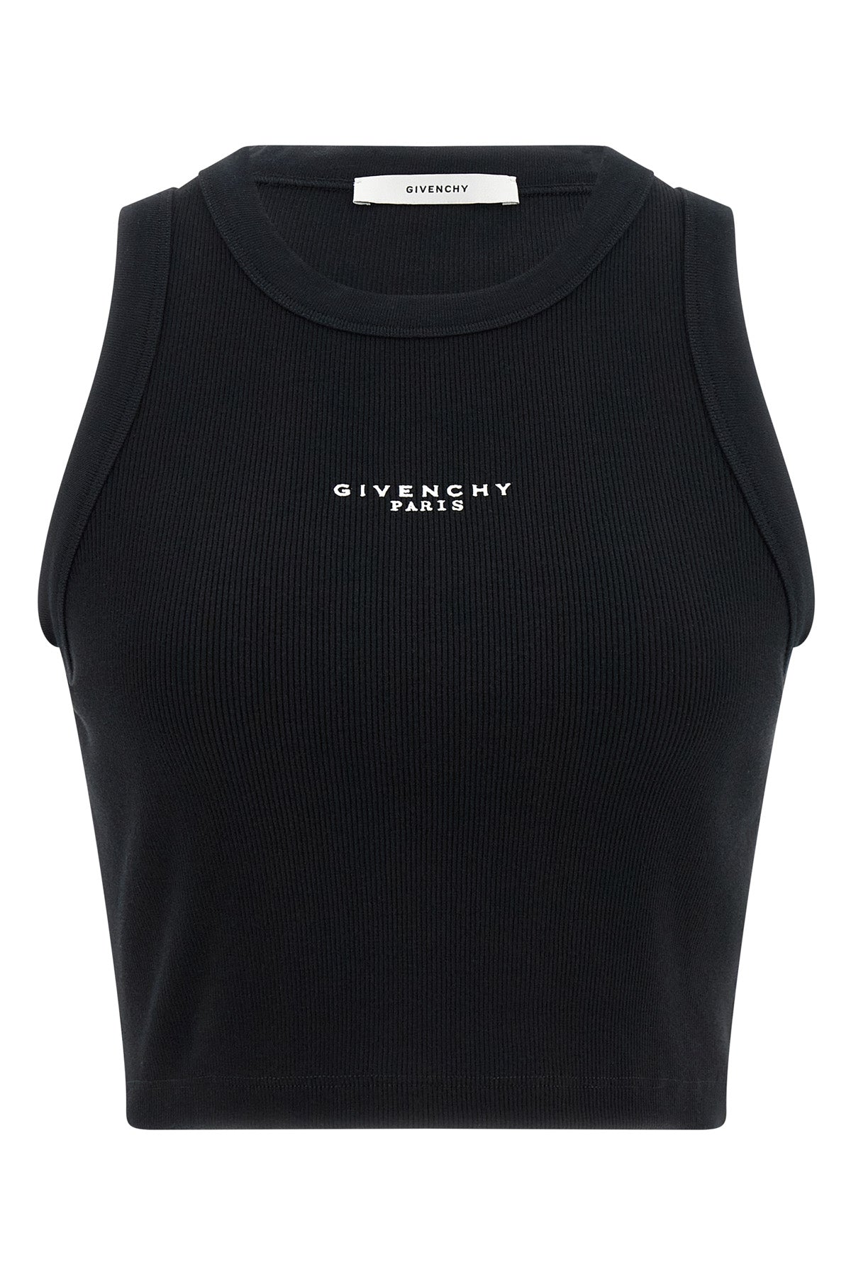 ribbed stretch cotton top