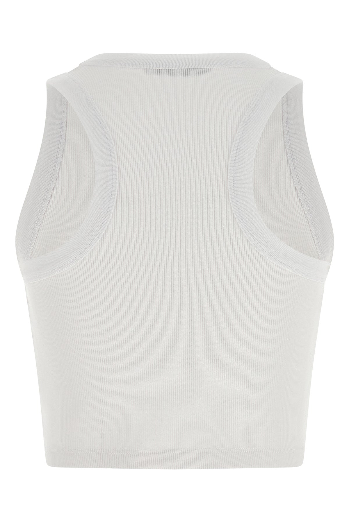 ribbed stretch cotton top