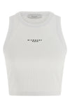 ribbed stretch cotton top