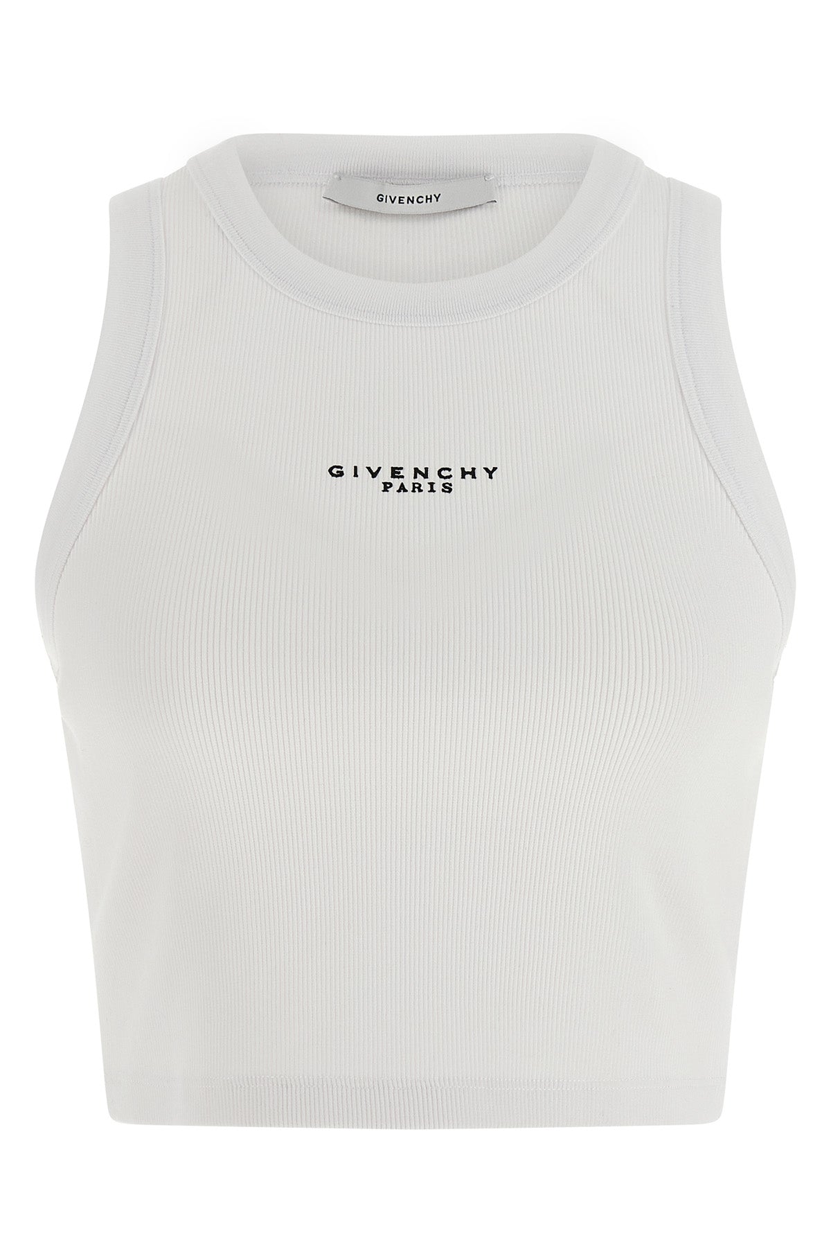 ribbed stretch cotton top