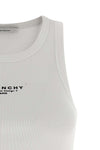 stretch ribbed cotton top