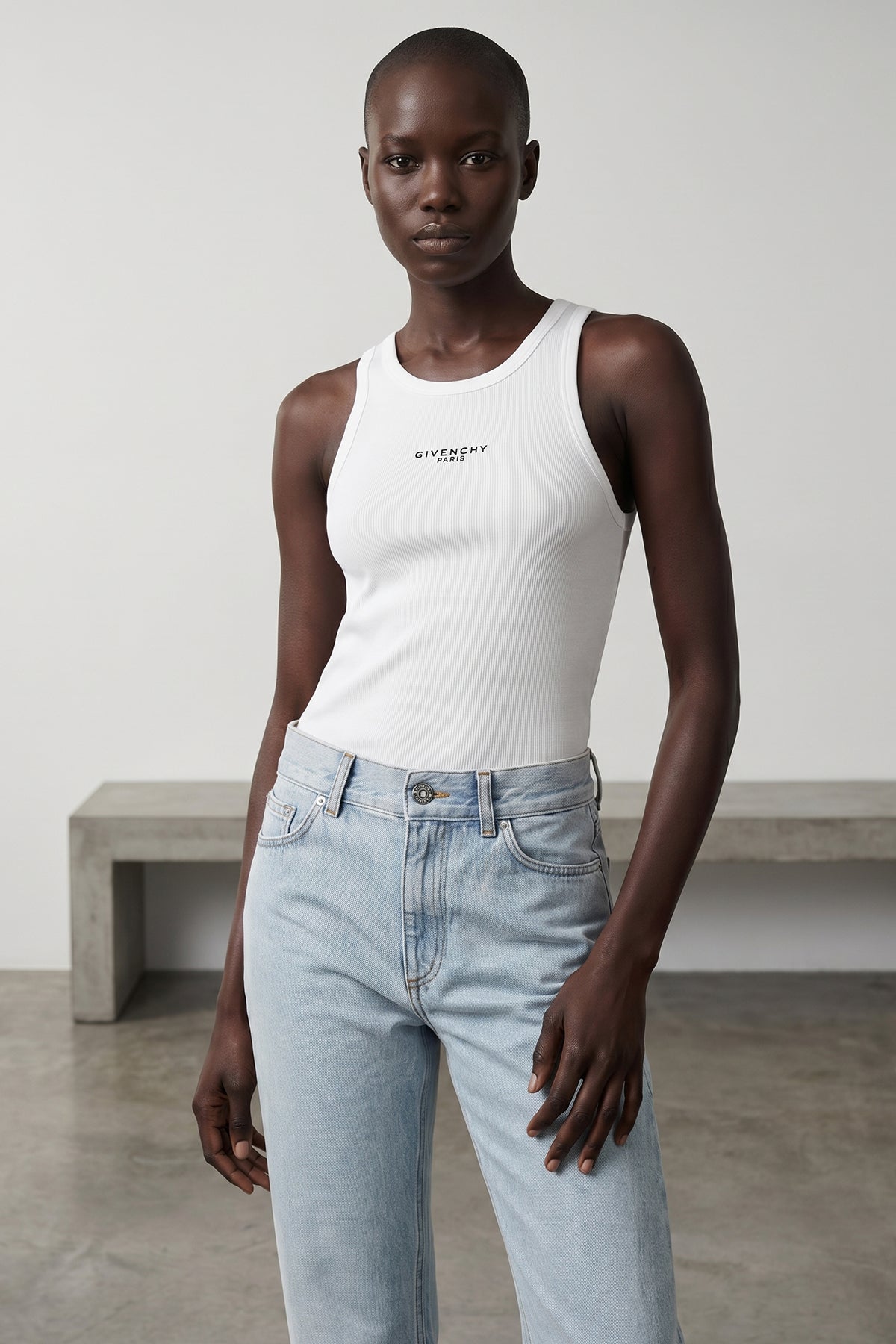 ribbed cotton top