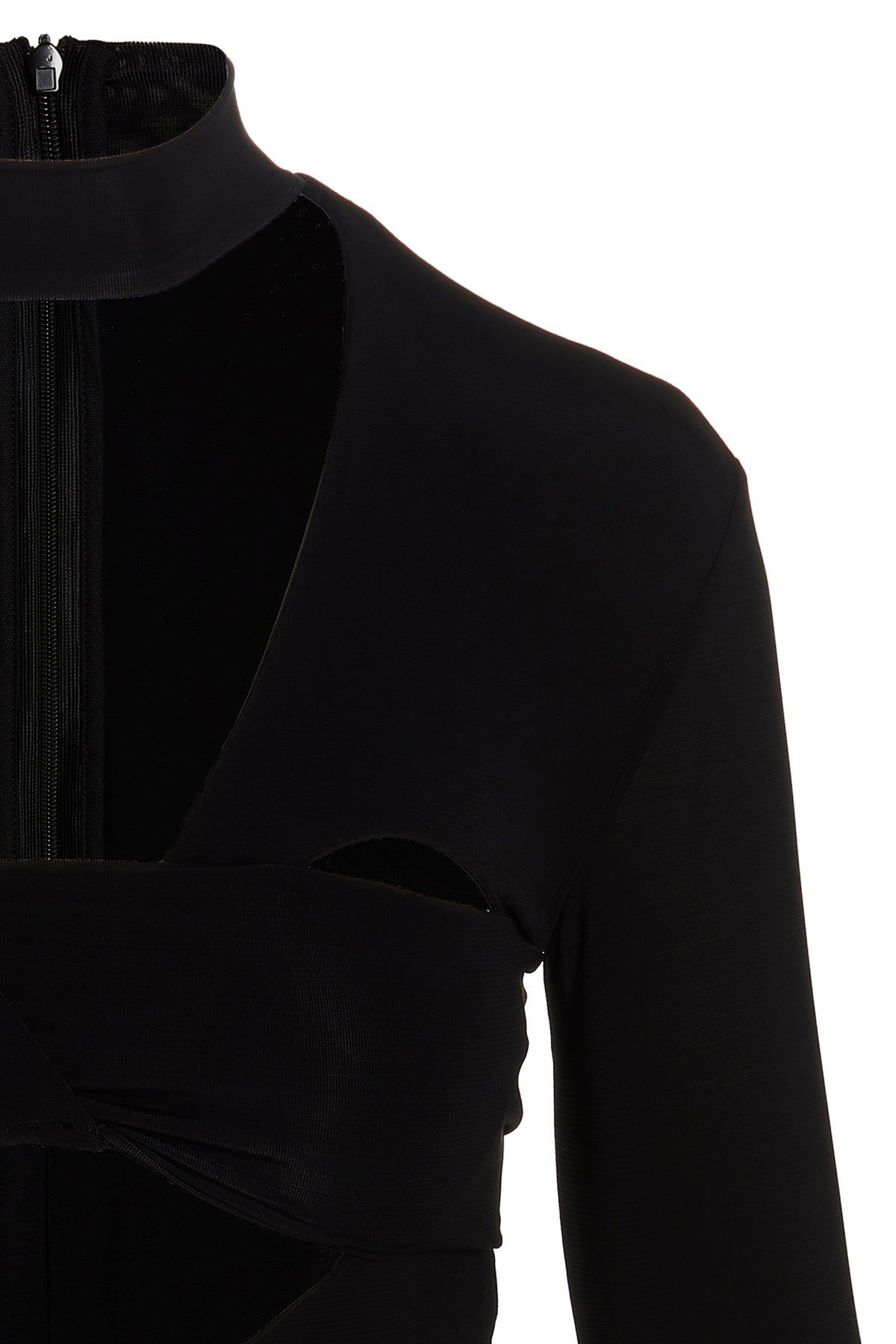 stretch viscose heart shaped gloves bodysuit