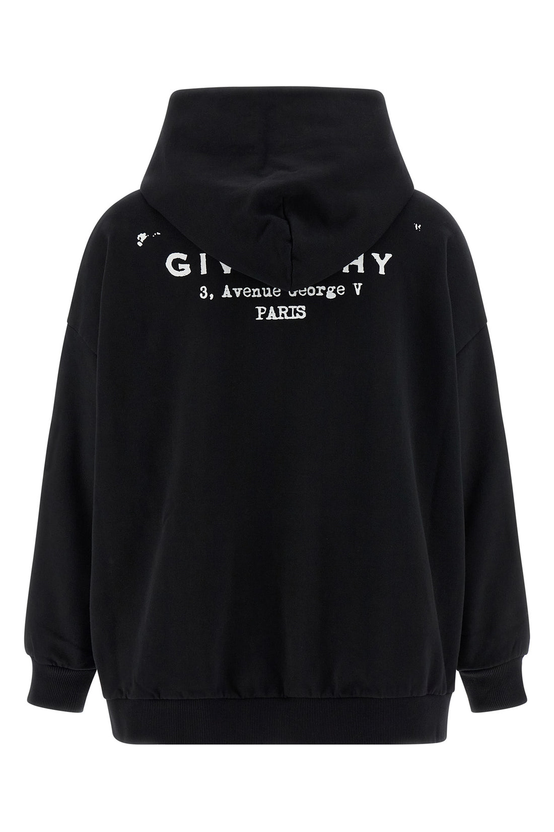 GIVENCHY M heavy brushed cotton hoodie