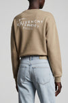 brushed cotton sweatshirt