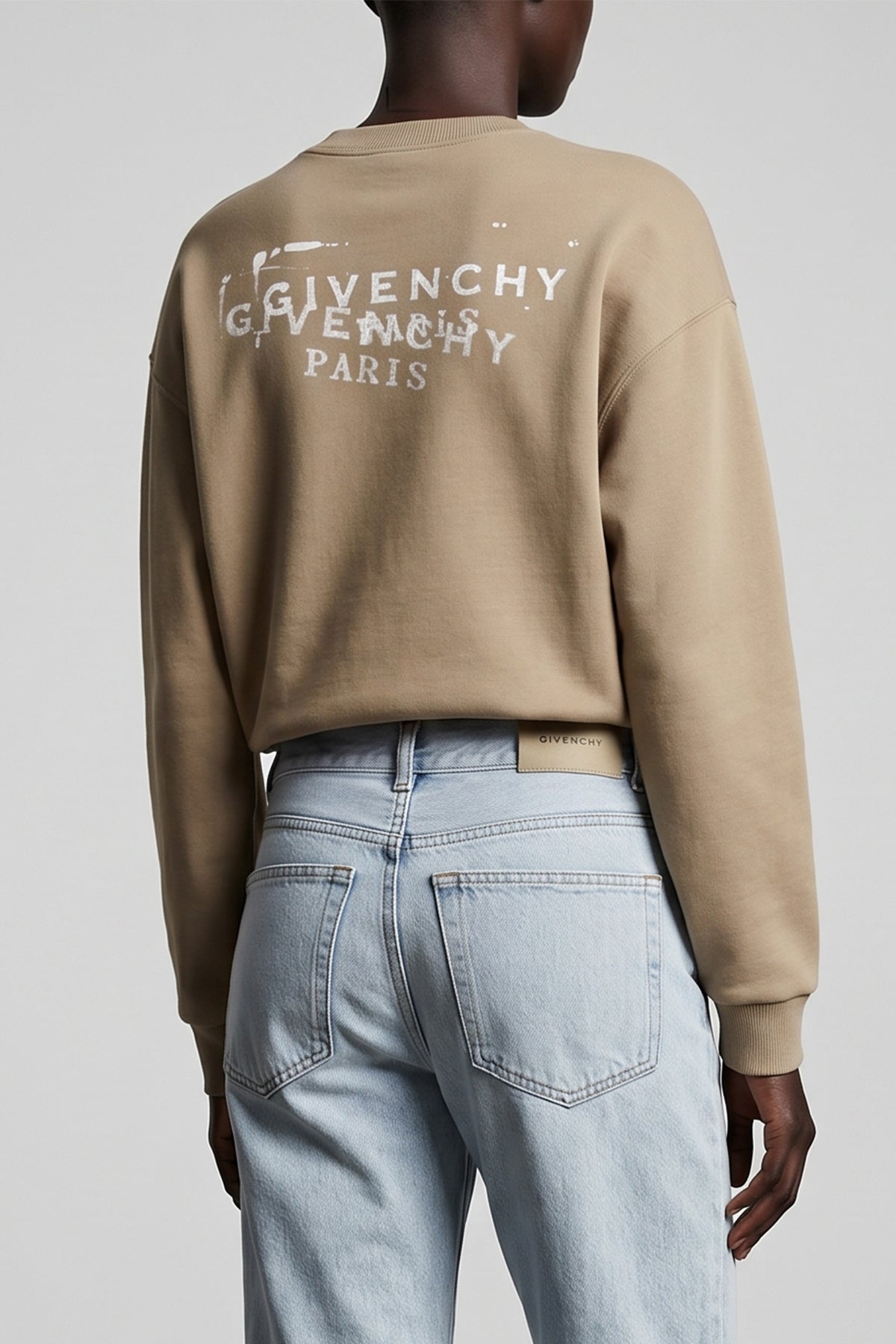 brushed cotton sweatshirt