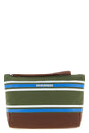 d2 college striped cotton canvas beauty case