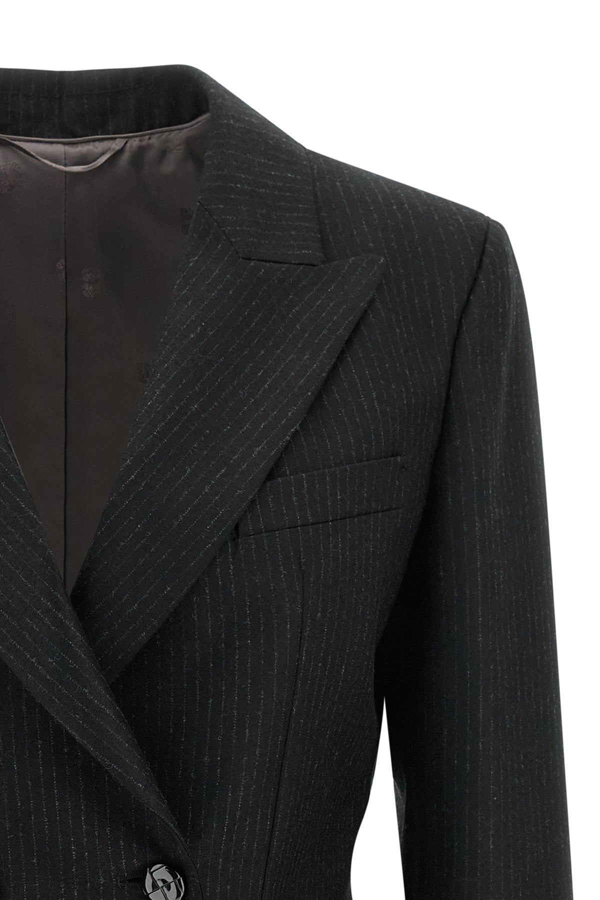 the blazé milano charmer blazer redefines the codes of womens tailoring throu