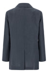midday sun everyday double-breasted linen blazer