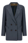 midday sun everyday double-breasted linen blazer