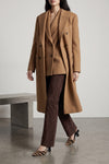 cholita everyday double-breasted wool and cashmere blazer