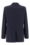 savannah everyday blazer in ultralight silk and linen blend