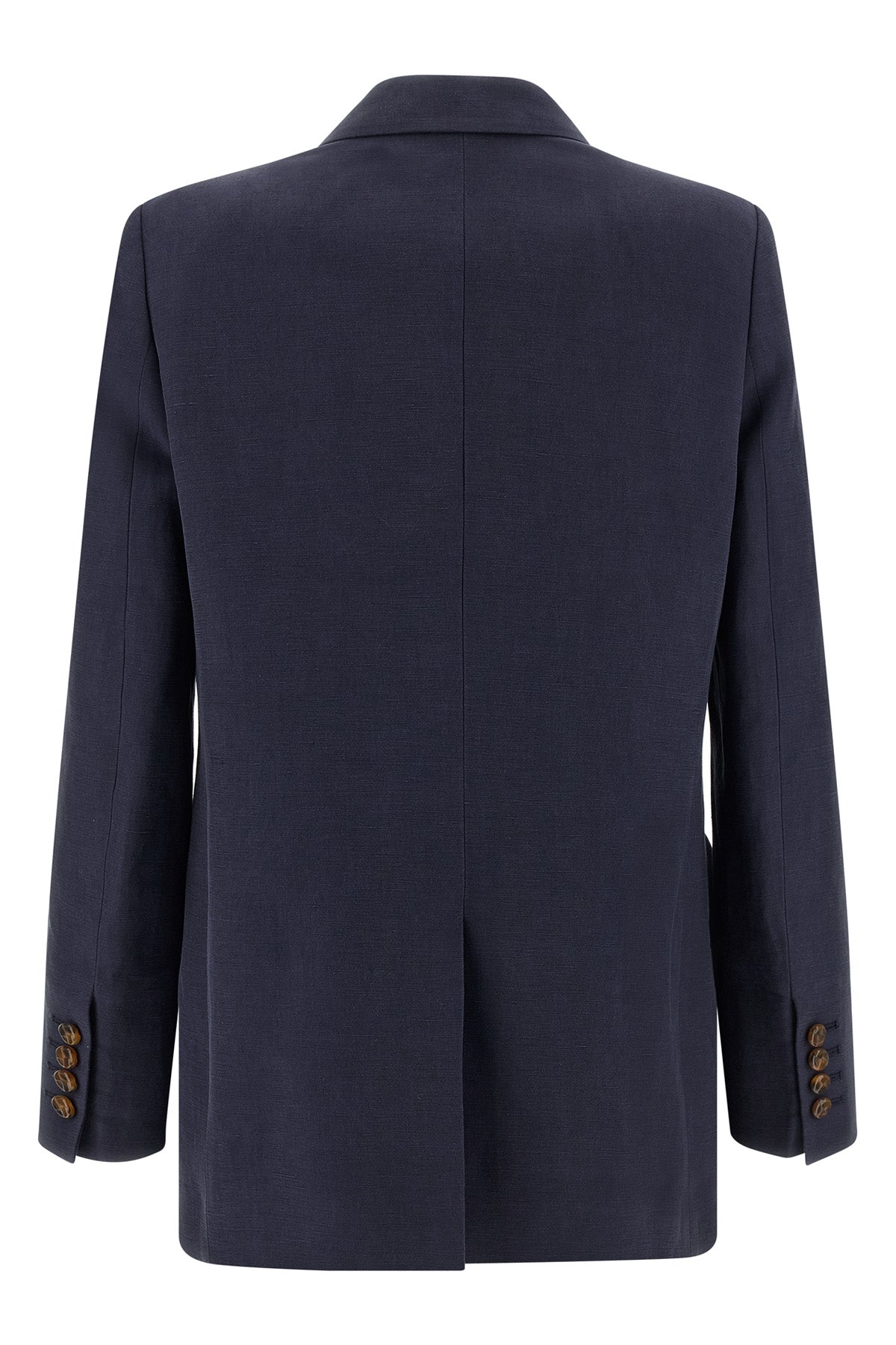savannah everyday blazer in ultralight silk and linen blend