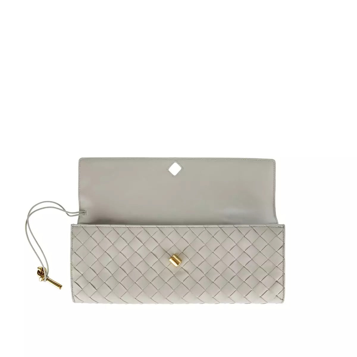 Andiamo Long Leather Clutch