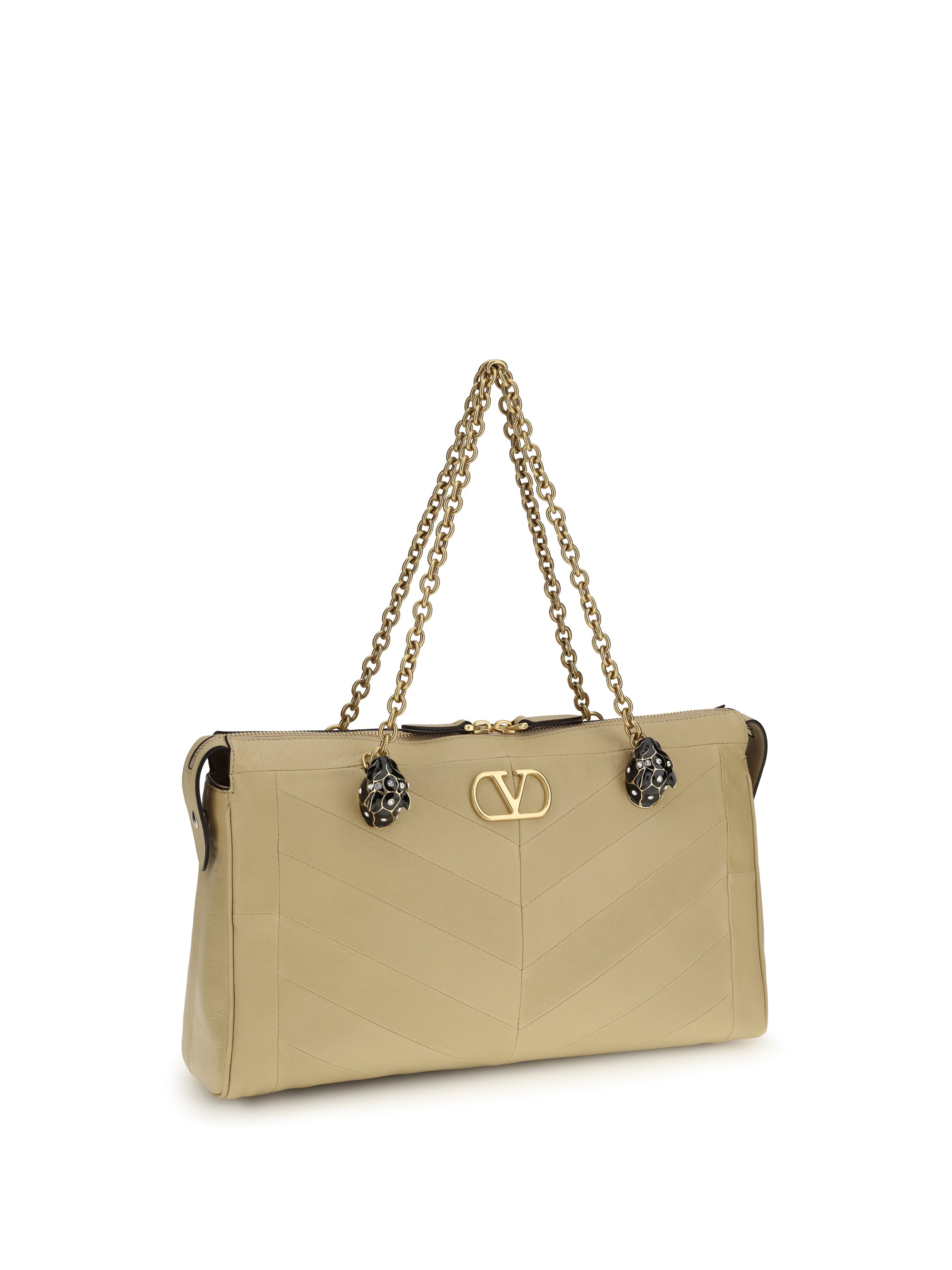 panthea chevron shoulder bag