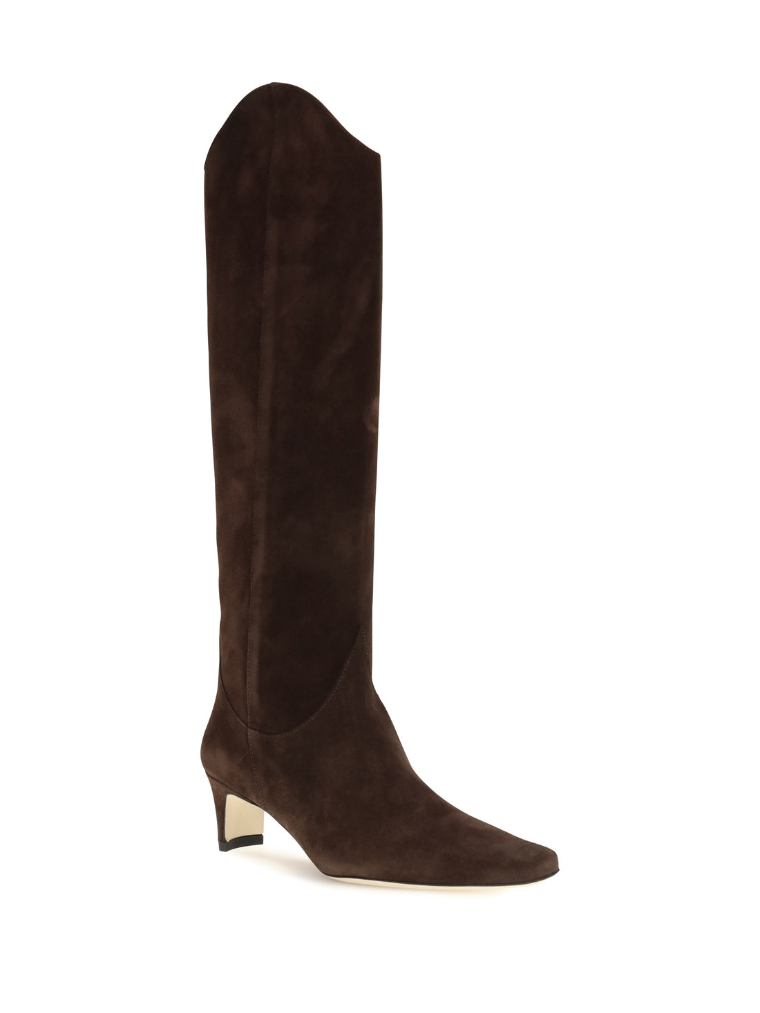 STAUD 36 wally western suede tall boots