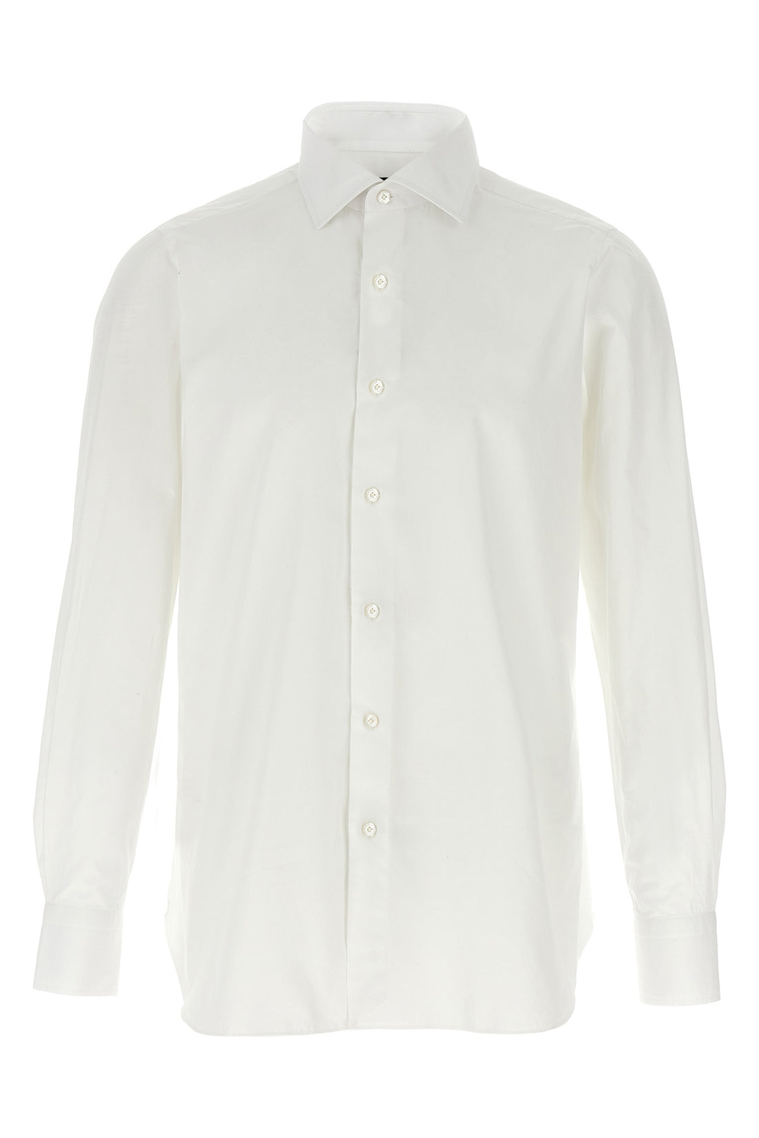 FINAMORE 38 cm napoli1 cotton poplin shirt