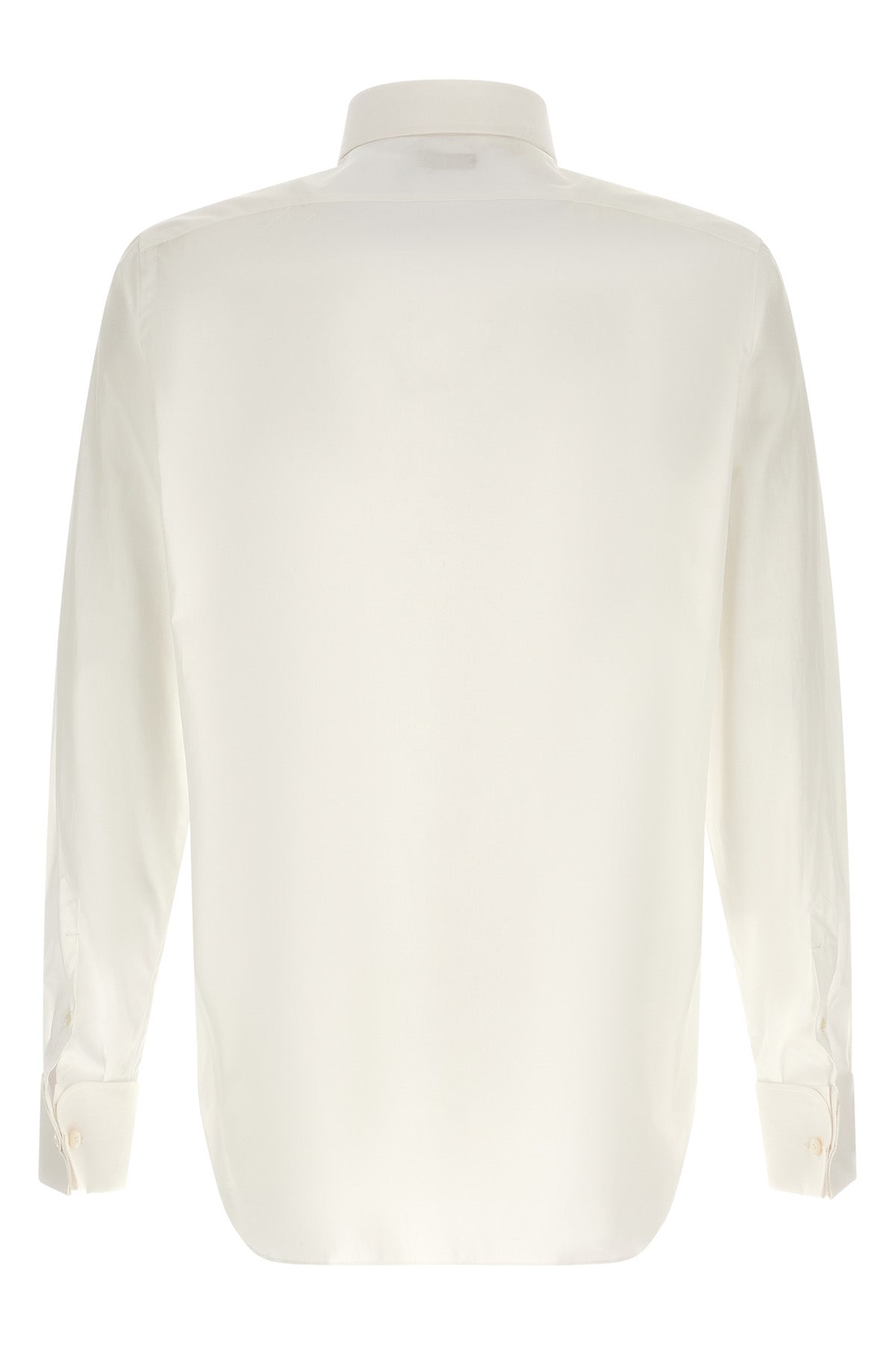 napoli classic tuxedo shirt in fine alumo fabric spun double twisted
