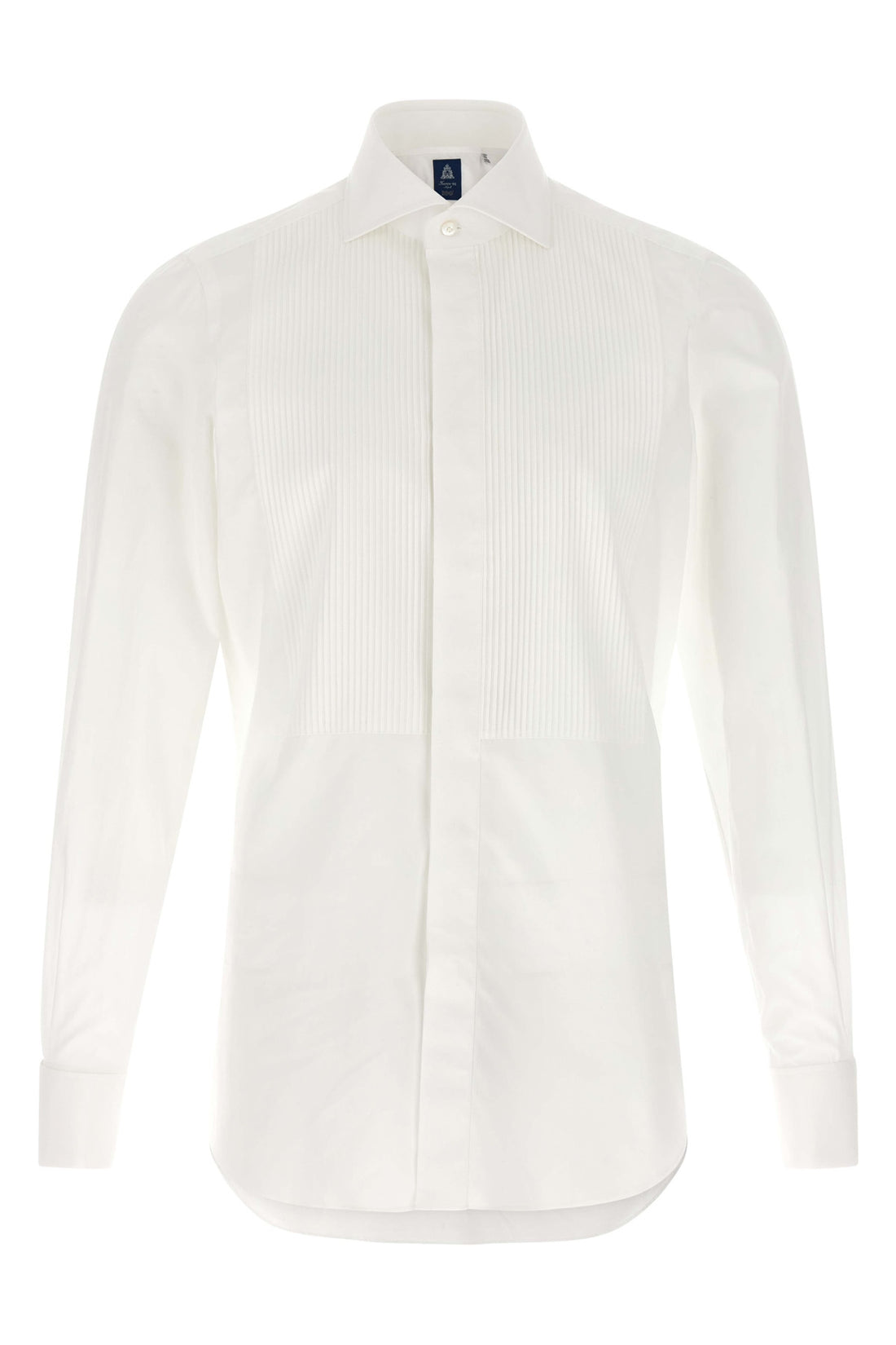 FINAMORE 40 cm eduardo cotton poplin shirt